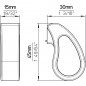 S.2501-45ZN79 Buton alama antica